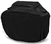 PEP STEP BBQ Cover Inch Grill Cover Waterproof Barbeque Cover Heavy Duty Barbecue Cover Grill Accessories Fabric Windproof BBQ Cover for Grill fits Weber Brinkmann Dyna Glo Char Broil (Medium, Black)