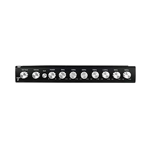 Timpano TPT-EQ7 7 Band Graphic Equalizer Subwoofer-Level Control EQ 7V Driver