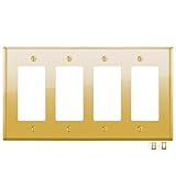 Rio Salto BRASS Polished Gold Rocker Decorator Wall