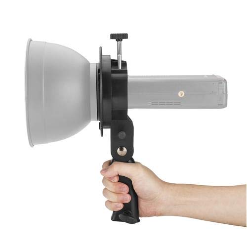Glow Handheld Grip S-Type Bracket Bowens Mount Holder for Speedlite Flash Softbox