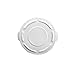 Rubbermaid Commercial Products BRUTE Heavy-Duty Round Trash/Garbage Lid, 20-Gallon, White, Outdoor Waste Container for Home/Garage/Mall/Office/Stadium/Bathroom