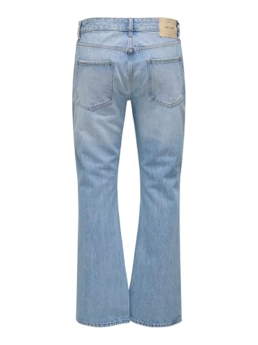 Only & Sons Onsgibb Bootcut LB 7818 Azg Dnm para Hombre