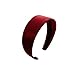 2 Inch Wide Satin Hard Headband No Teeth Hair Band (Keshet Accessories)