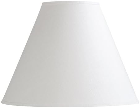 Calais Empire Clip Shade Shade Color: White, Shade Size: 11" W x 19" W