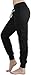 ToBeInStyle Women's Jogger Ankle Length Sweatpants - Black - Large