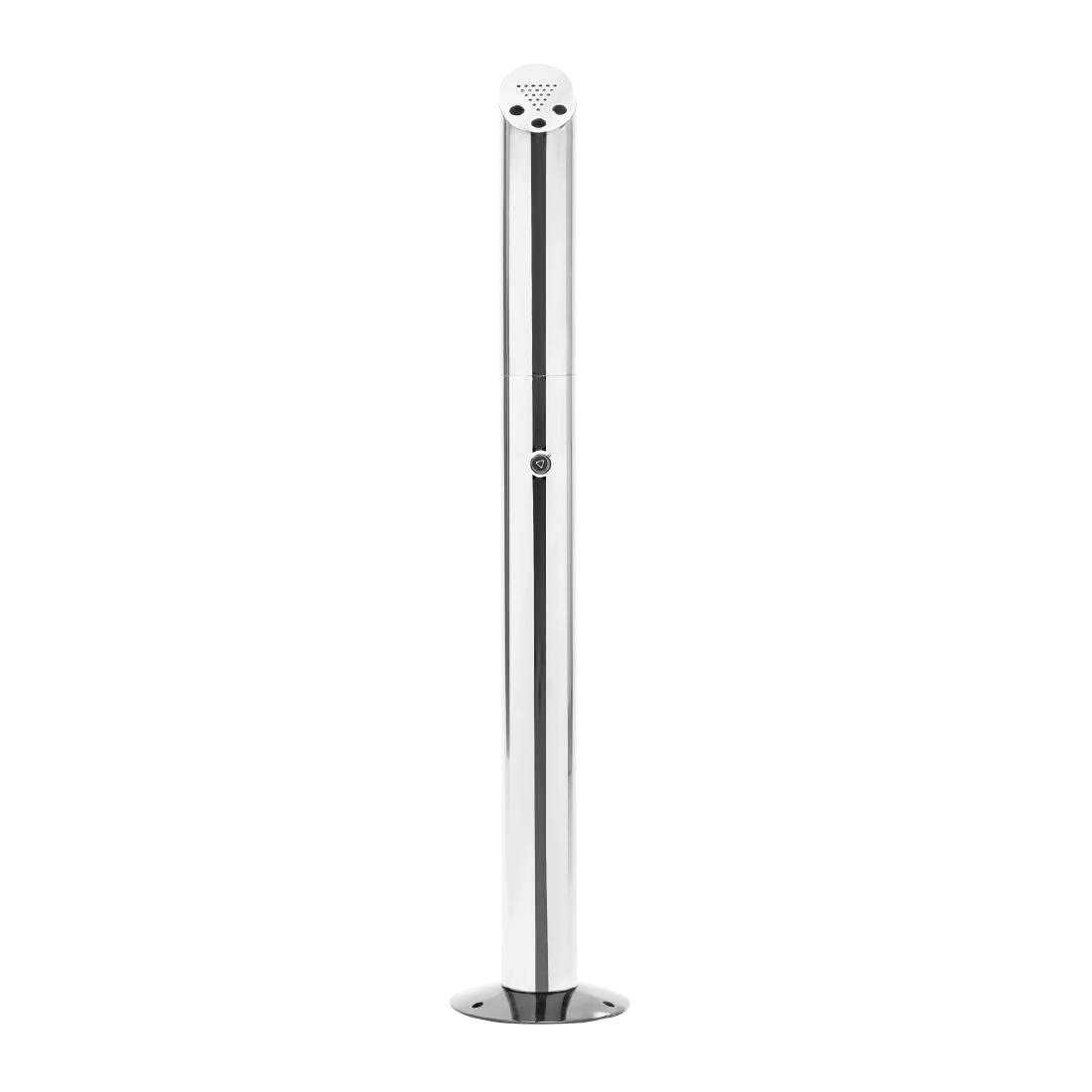 Bolero Floor Standing Ashtray Pole Stainless Steel Cigarette Smoking Holder