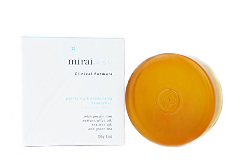 Mirai Clinical Persimmon Soap Bar and Body Wash