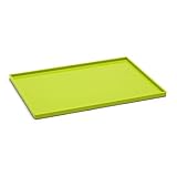 Poppin Large Slim Tray - Lime Green