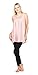 Savi Mom Maternity & Nursing Tank Top (Medium, Dusty Pink)