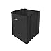 MARTHA STEWART MTS-MLB1-MBK 48-Gallon Multi-Purpose Reusable Heavy Duty Garden Tote Bag, Black