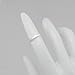 925 Sterling Silver Thin Band Stackable Midi Finger Thumb Ring Set of Four (4) Unisex Rings Size 3
