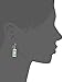 Amazon Collection Rhodium-Plated Sterling Silver Green Jade