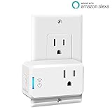 Mailiya Smart Plug Mini, Wi-Fi Switch Outlet Socket, No Hub Required, Compatible with Alexa, Wireless Remote Control your Devices from Anywhere, Mini Size Occupies Only One Socket - UL Listed