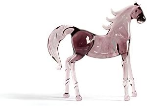 artexport Glass Horse Figurine Horse Figure Glass Animal Sculpture Glass Figurine Glass Figurines Lampwork Figurine Blown Glass
