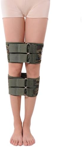Fashion Army green O form X form Legs Correction belt (S)