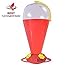 Best Hummingbird Feeder, 32 Ounce Capacity, Bright Red and Yellow