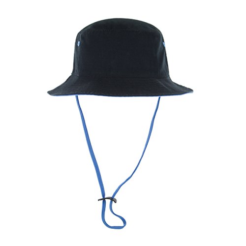 '47 NFL Detroit Lions Kirby Bucket Hat with Chin Strap, One Size Fits Most, Black
