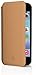 Twelve South SurfacePad for iPhone 5/5s/SE |Ultra-slim luxury leather cover + display stand, camel