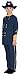 Forum Novelties Union Officer Child's Costume, Medium