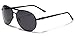 Classic Polarized Old School Aviator Sunglasses for Women Men Petite Size Fits Small - Medium Face