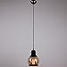 UNITARY Farmhouse Pendant Lights Kitchen Island, Kitchen Light Fixtures, Vintage Dining Room Light Fixture with 1 E26 Bulb Socket, Black Metal and Glass Jar Chandelier, Ceiling Pendant Light Fixtures