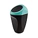 Yolu Car Auto Garbage Trash Can, Mini Auto Trash Can, Common Use for Car, Home, Office, Kitchen, Living Room, Bedroom, Study, Dinning Room, Bathroom, Blue, Turquoise, 0.88L, ABS