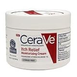 CeraVe Itch Relief Moisturizing Cream Tub, 12 Ounce