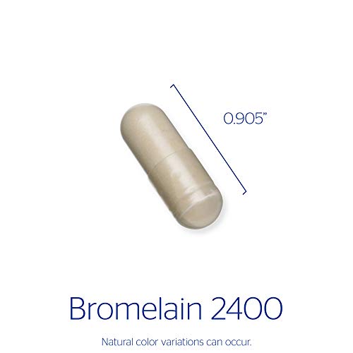 Pure Encapsulations Bromelain 2400 500 mg Supplement for Immune and