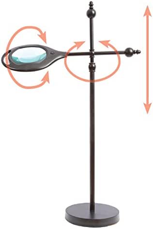 Balanced Spectrum 5x Lighted Page Magnifier Glass Led Light