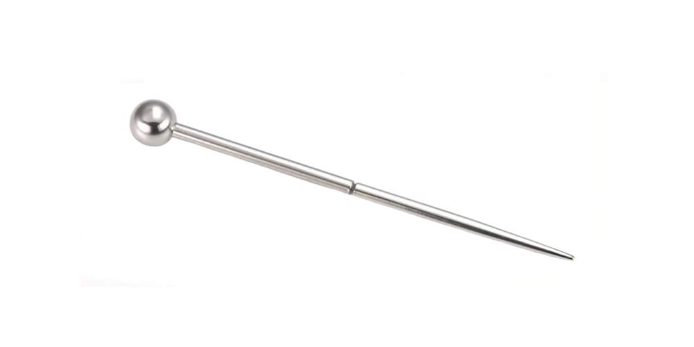 12g 1 inch Threaded Taper with 1.2mm Threading Body Piercing Products Beauty