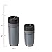 OXO 11148600 Good Grips Mini Travel Mug, 10 oz, Graphite