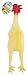 Ruffin' It Rubber Chicken Pet Toy, Large