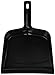 Quickie Cleaning Snap-On Dustpan, 11.5 Inch, Black, Collects Dirt/Dust/Debris, for Clean Office/Home/Kitchen/Lobby/Floor