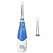 Brilliant Kids Sonic Toothbrush by Baby Buddy - Flashing Lights and Super-Fine Micro Bristles Make Brushing Fun for Parent and Child, Ages 3-8, AAA Battery Operated (Blue),1 Count,00566B