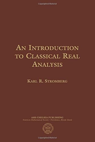 Download An Introduction to Classical Real Analysis PDF
