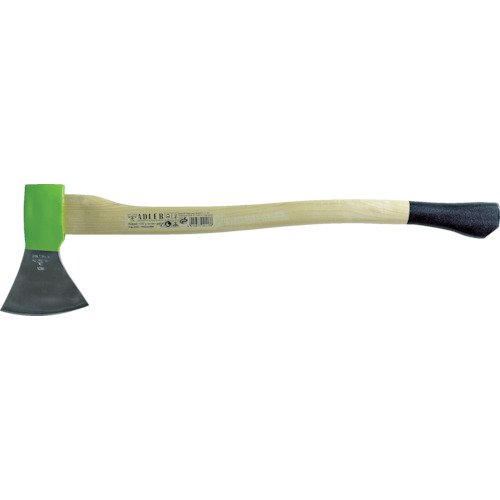 Holzaxt Professional 1250g grün, Hickorystiel 700mm, Wagnum