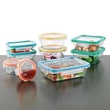 Snapware Total Solution 18-pc Glass Food Storage Set, 100% Airtight and Leakproof, BPA Free