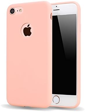iPhone 7 Case, Ultra Thin (0.5mm) Protective TPU Case for Apple iPhone 7, iPhone 8 - Bubblegum Pink