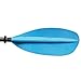 Leader Accessories Kayak Paddle Aluminum PP Blade Blue 87 inches for Kayaking Boating
