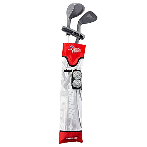 Franklin Sports Kids Golf Set Youth Adjustable Plastic Golf Club Set Kids Plastic Golf Set