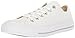 Converse Women's Chuck Taylor All Star Perforated Canvas Low Top Sneaker, White, 7.5 M US