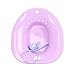 JaneDream Sitz Bath Over Toilet Remove Yoni Steam Seat Tub Steaming Cleaning Female Maternity Bath Seat Toilet Postpartum Care with Irrigator Purple