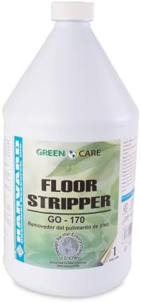 Harvard Chemical 6001 GS-170 Green Floor Finish Stripper, Low Fragrance, 1 Gallon Bottle (Case of 4)