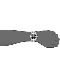 Invicta 17025 Speedway Reloj de visualización Plata de cuarzo japonés analógico