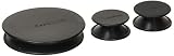 ResOlution Caps Universal Caps for Cleaning, Storage, and Odor Proofing Glass Water Pipes/Rigs and More - Black