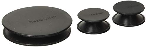 ResOlution Caps Universal Caps for Cleaning, Storage, and Odor Proofing Glass Water Pipes/Rigs and More - Black