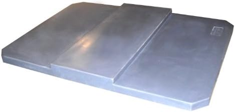 Bayhead PBL-20 Polyethylene Standard Lid, 47" Length x 35" Width x 3" Height, For 20 Bushel Poly Box Truck
