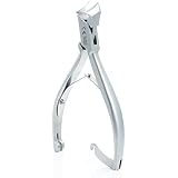 May Kopfschneider / Nagelzange – 13,5 Cm, Aus Gehärtetem Edelstahl, Für Dicke Fußnägel, Mit Lederkappe