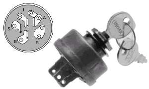 Amazon.com : Lawn Mower Key Switch Replaces, Gravely 19223 ... gravely walk behind wiring diagram 