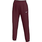 Nike Womens Fleece Jogger Sweatpants (US, Alpha, Small, Regular, Regular, Maroon)